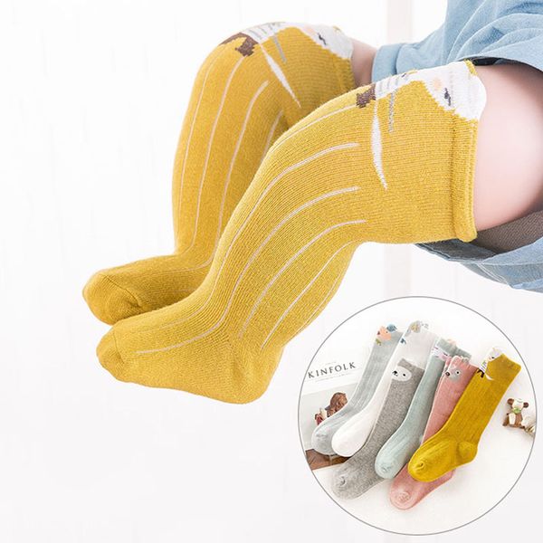 socks summer baby for born cartoon animals print girls boys knee high infant soft cotton calcetines, Pink;yellow
socks summer baby for born cartoon animals print girls boys knee high infant soft cotton calcetines, Pink;yellow