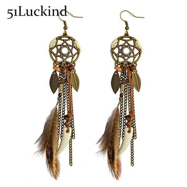 boho ethnic dream catcher feather antique long hook earrings fancy handmade chain tassle earring for women jewelry, Silver
boho ethnic dream catcher feather antique long hook earrings fancy handmade chain tassle earring for women jewelry, Silver