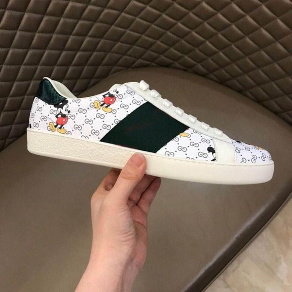 2020 genuine leather flats sneakers men womens classic casual shoes python tiger bee flower embroidered sneakers, Black
2020 genuine leather flats sneakers men womens classic casual shoes python tiger bee flower embroidered sneakers, Black
