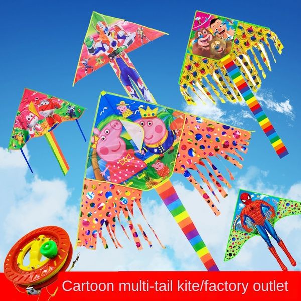 5gz8w 1.2 m children's 1.2 m is fly children's weifang kite breeze easy to f small cartoon curved edge long tail printed triangle
5gz8w 1.2 m children's 1.2 m is fly children's weifang kite breeze easy to f small cartoon curved edge long tail printed triangle