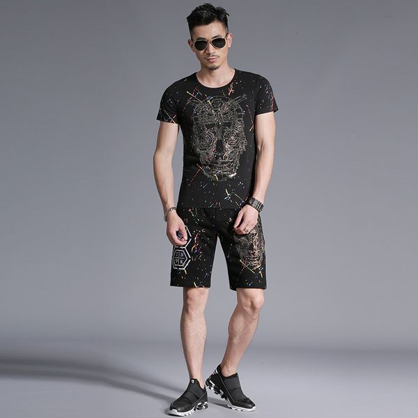 2020 summer mens tracksuit maserati printed men stall collar v-neck short sleeves pullover with casual jogger pants suits size -4xl, Gray
2020 summer mens tracksuit maserati printed men stall collar v-neck short sleeves pullover with casual jogger pants suits size -4xl, Gray