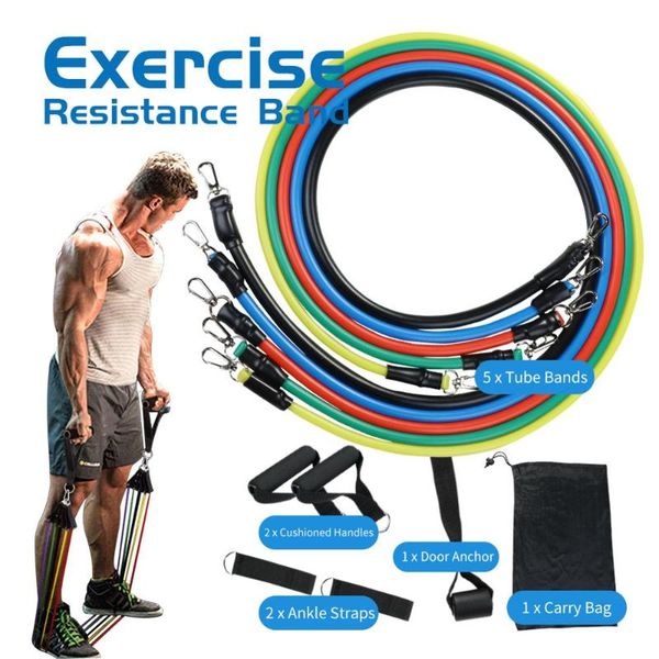 11pcs resistance bands tube set stretch training rubber expander tubes pilates fitness 4 tubes latex foot elastic pull rope
11pcs resistance bands tube set stretch training rubber expander tubes pilates fitness 4 tubes latex foot elastic pull rope