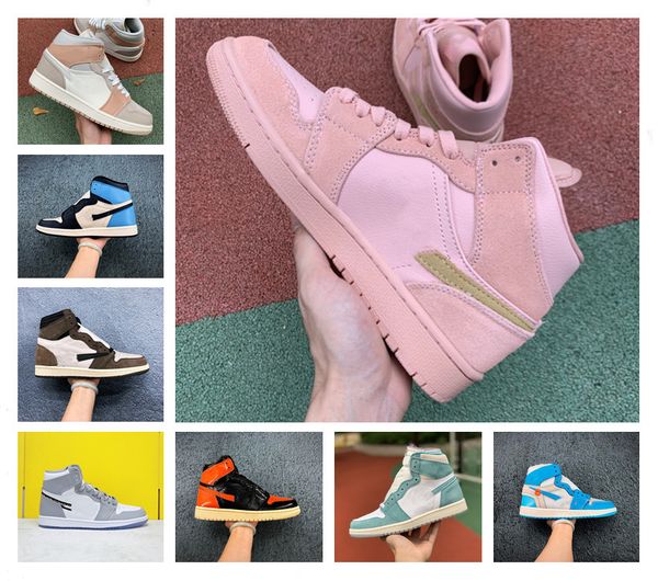 jumpman high 1 og gs x men basketball shoes obsidian asg unc crimson tint dirty pink golden toes 1s chicago women white grey sports shoes, Black
jumpman high 1 og gs x men basketball shoes obsidian asg unc crimson tint dirty pink golden toes 1s chicago women white grey sports shoes, Black