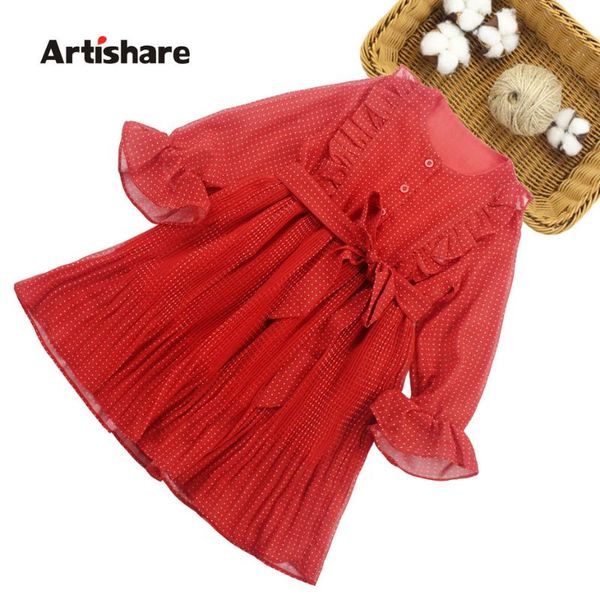 girl dress dot pleated dress for kids girl lace ruffle for kids fall fashion chiffon dresses girls christmas gift, Red;yellow
girl dress dot pleated dress for kids girl lace ruffle for kids fall fashion chiffon dresses girls christmas gift, Red;yellow