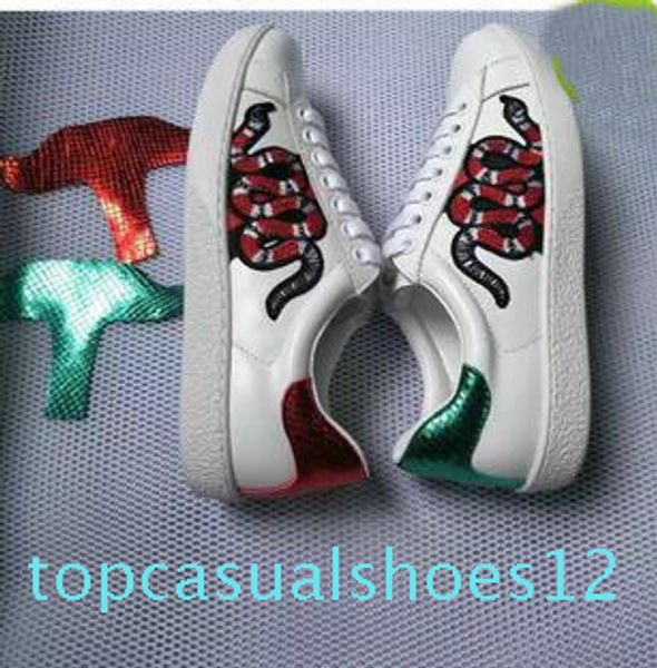 2018 new fashion snake print for love sneakers low black and white leather mens women g g casual shoes #785 t12
2018 new fashion snake print for love sneakers low black and white leather mens women g g casual shoes #785 t12