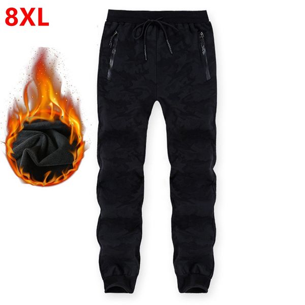 large size sweatpants men's winter plus velvet thickening casual camouflage men's elastic waist warm pants 8xl 7xl 6xl 5xl, Black
large size sweatpants men's winter plus velvet thickening casual camouflage men's elastic waist warm pants 8xl 7xl 6xl 5xl, Black