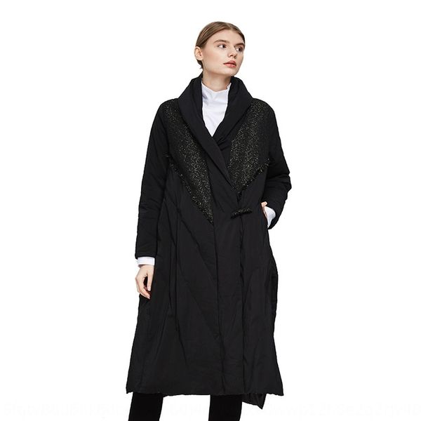 cloth 2020 winter coat down jacket new sequin tassel extended large size loose literary down jacket women's coat, Black
cloth 2020 winter coat down jacket new sequin tassel extended large size loose literary down jacket women's coat, Black