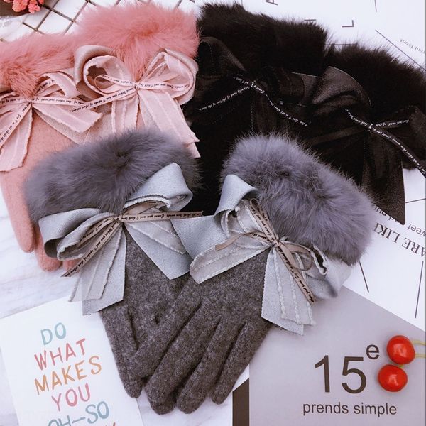 korean new all-match women' keep gloves cute warm touch screen thickened rabbit wool cashmere warm finger gloves, Blue;gray
korean new all-match women' keep gloves cute warm touch screen thickened rabbit wool cashmere warm finger gloves, Blue;gray