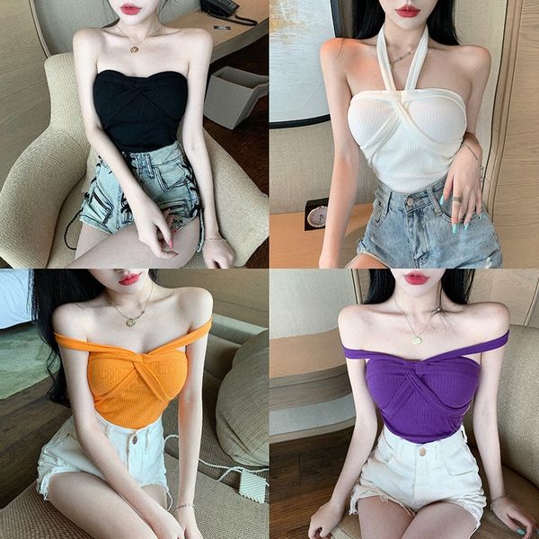 ins fashion cross hanging neck camisole small vest vest with beautiful back and tight bra short base top, Camo
ins fashion cross hanging neck camisole small vest vest with beautiful back and tight bra short base top, Camo