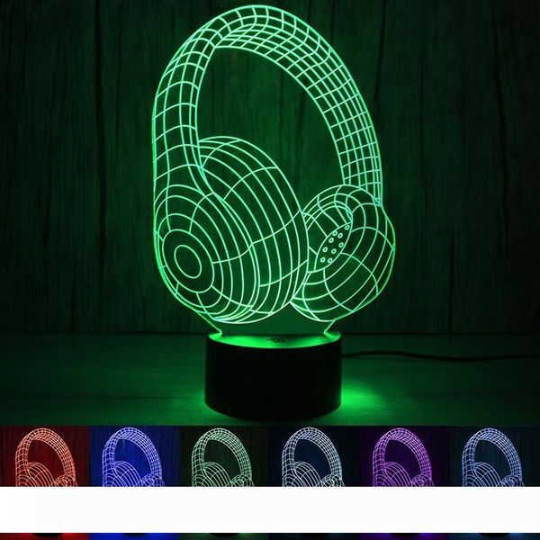 headphone 3d light 7 color changing night light touch lampe 3d acrylic led lamp deco lava-lamp living colors led table lamp
headphone 3d light 7 color changing night light touch lampe 3d acrylic led lamp deco lava-lamp living colors led table lamp