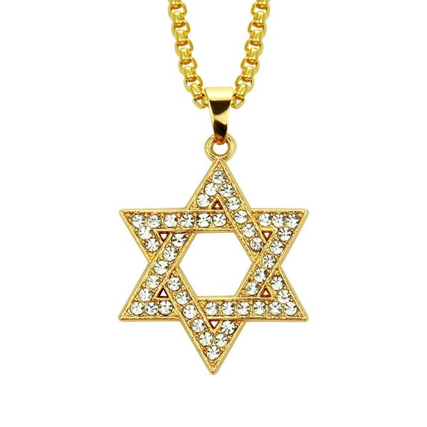 star pendant necklaces men rope gold color chain bling cubic zircon men's women hip hop jewelry for gift#se20, Silver
star pendant necklaces men rope gold color chain bling cubic zircon men's women hip hop jewelry for gift#se20, Silver