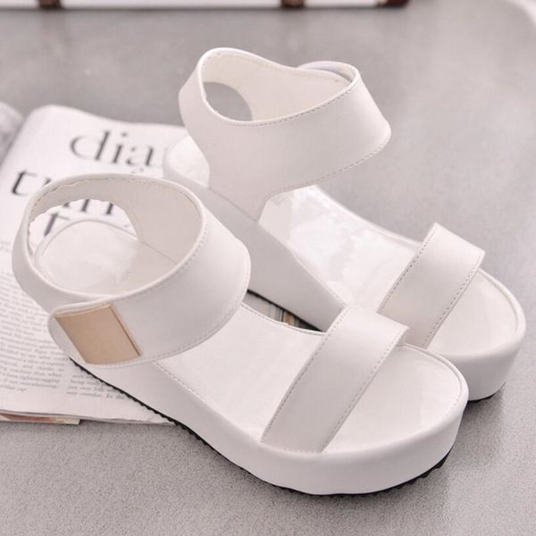 new gladiator roman sandals shoes peep-toe flat sandalias fashion wedges buckle strap open rubber, Black
new gladiator roman sandals shoes peep-toe flat sandalias fashion wedges buckle strap open rubber, Black
