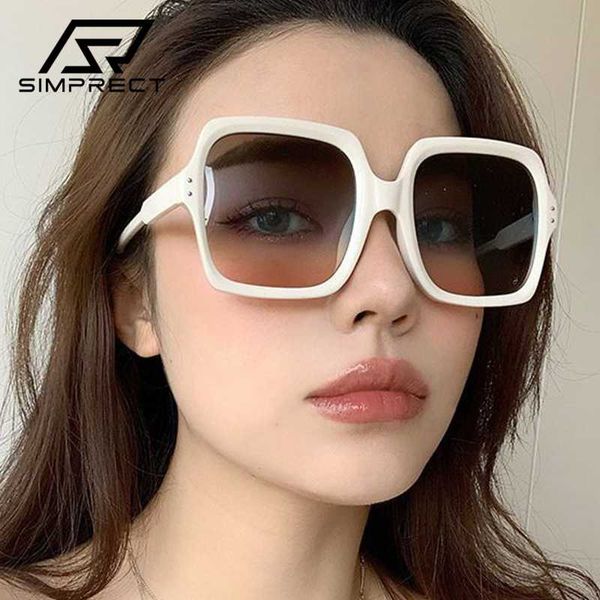 simprect 2020 square oversized sunglasses women designer retro sunglasses big frame gradient sun glasses oculos, White;black
simprect 2020 square oversized sunglasses women designer retro sunglasses big frame gradient sun glasses oculos, White;black