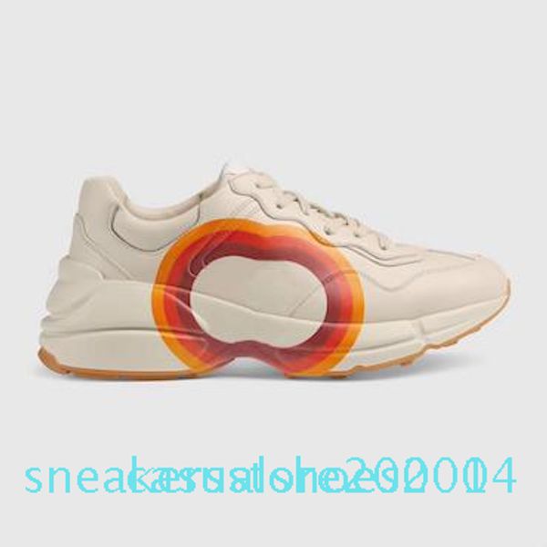 mens rhyton casual shoes dad sneaker paris fashion luxury designer women shoe platform sports strawberry wave mouth tiger web print c14, Black
mens rhyton casual shoes dad sneaker paris fashion luxury designer women shoe platform sports strawberry wave mouth tiger web print c14, Black