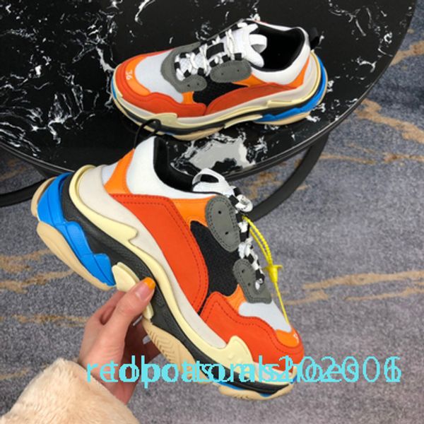 2019 new dad fw retro triple s sneaker mens fashion vintage kanye west old grandpa trainers designer mens womens casual shoes t01, Black
2019 new dad fw retro triple s sneaker mens fashion vintage kanye west old grandpa trainers designer mens womens casual shoes t01, Black