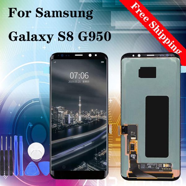 5.8" original for samsung galaxy s8 g950f g950a g950p g950v g950t lcd touch screen display digitizer full assembly replacement
5.8" original for samsung galaxy s8 g950f g950a g950p g950v g950t lcd touch screen display digitizer full assembly replacement