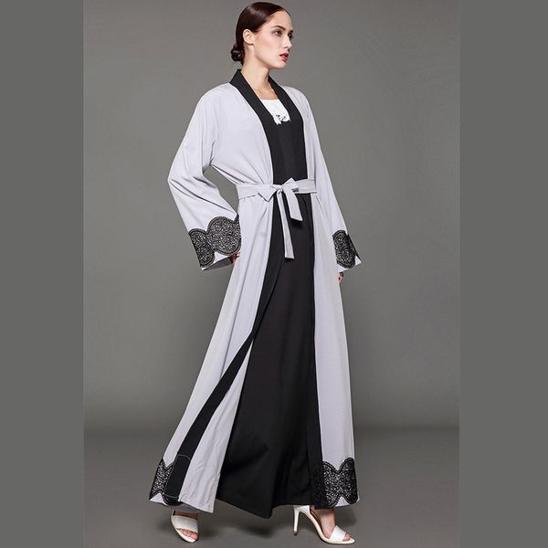 plus size blusas mujer de moda 2019 gray abaya kimono muslim women long lace maxi cardigan ropa mujer korean fashion clothing
plus size blusas mujer de moda 2019 gray abaya kimono muslim women long lace maxi cardigan ropa mujer korean fashion clothing