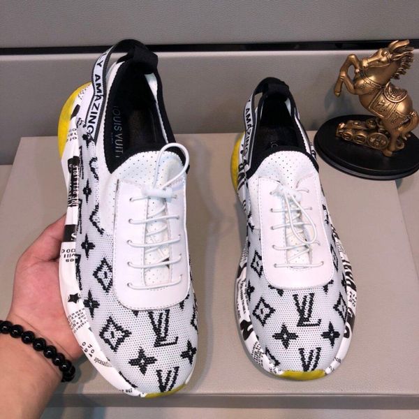 2020s limited edition classic alphabet men's low-casual sports shoes, high-end fashion wild tide shoes, size: 38-45, Black
2020s limited edition classic alphabet men's low-casual sports shoes, high-end fashion wild tide shoes, size: 38-45, Black