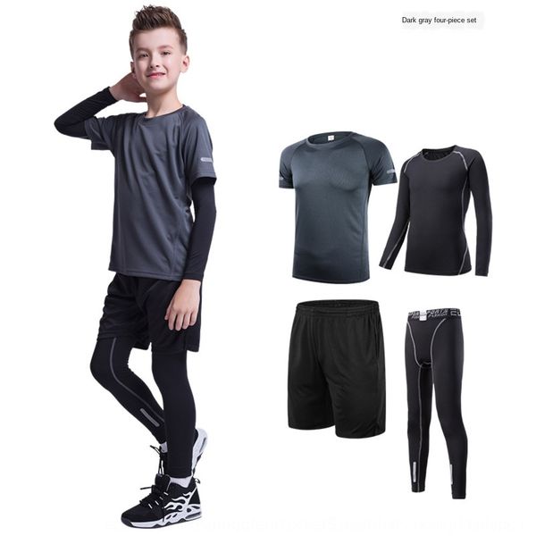 m8dim children's fitness basketball underpants underpants suit quick-drying short-sleeved shorts tight long-sleeved trousers four-piece, Black
m8dim children's fitness basketball underpants underpants suit quick-drying short-sleeved shorts tight long-sleeved trousers four-piece, Black