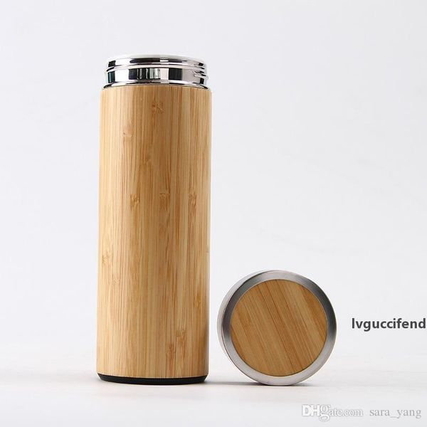 17oz original bamboo tumbler with tea infuser and strainer stainless steel water bottle double wall vacuum insulated travel mug lin4627 
17oz original bamboo tumbler with tea infuser and strainer stainless steel water bottle double wall vacuum insulated travel mug lin4627