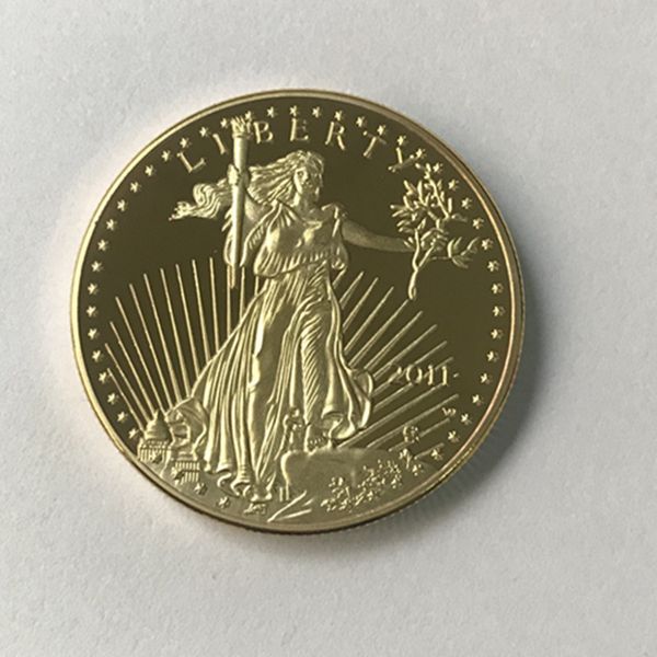 10 pcs non magneitc brand new om 2011 real gold plated coins eagle statue 32.6 mm collectible decoration coin
10 pcs non magneitc brand new om 2011 real gold plated coins eagle statue 32.6 mm collectible decoration coin
