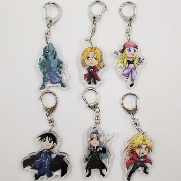 fullmetal alchemist fashion anime acrylic key chains cartoon keyring keychain pendant toys keyholder gifts new, Silver
fullmetal alchemist fashion anime acrylic key chains cartoon keyring keychain pendant toys keyholder gifts new, Silver