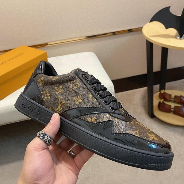 2020k luxury design leather printed rubber sole sneakers fashion wild mens casual shoes mens banquet shoes size: 38-45, Black
2020k luxury design leather printed rubber sole sneakers fashion wild mens casual shoes mens banquet shoes size: 38-45, Black