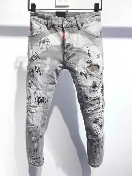 2020 men's distressed lapel locomotive jeans ripped slim fit motorcycle rider men's fashion designer hip-hop men's jeans, Blue
2020 men's distressed lapel locomotive jeans ripped slim fit motorcycle rider men's fashion designer hip-hop men's jeans, Blue