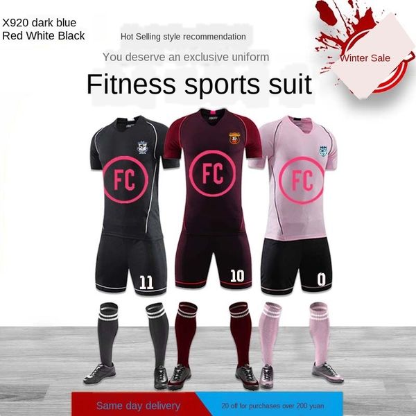 o0yxx quick-drying t-shirt short-sleeved v-neck training suit men's breathable sports tights youth game jersey tights football clothes, White;black
o0yxx quick-drying t-shirt short-sleeved v-neck training suit men's breathable sports tights youth game jersey tights football clothes, White;black