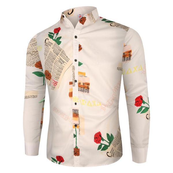 mens long sleeve shirts floral prints single breasted shirts slim fit business casual fashion classic male shirt, White;black
mens long sleeve shirts floral prints single breasted shirts slim fit business casual fashion classic male shirt, White;black