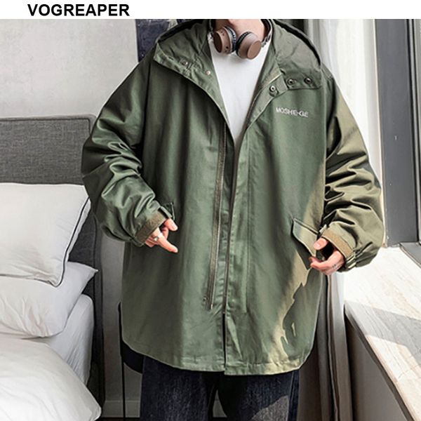 autumn fashion harajuku jacket men streetwear outerwear coat korean style clothing loose oversize coats hooded bomber jackets, Black;brown
autumn fashion harajuku jacket men streetwear outerwear coat korean style clothing loose oversize coats hooded bomber jackets, Black;brown
