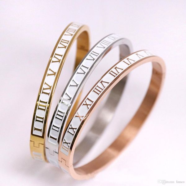 new high-end european and american fashion roman numeral oil-filled bracelet women's delicate bracelet jewelry retro style bracelet, Black
new high-end european and american fashion roman numeral oil-filled bracelet women's delicate bracelet jewelry retro style bracelet, Black