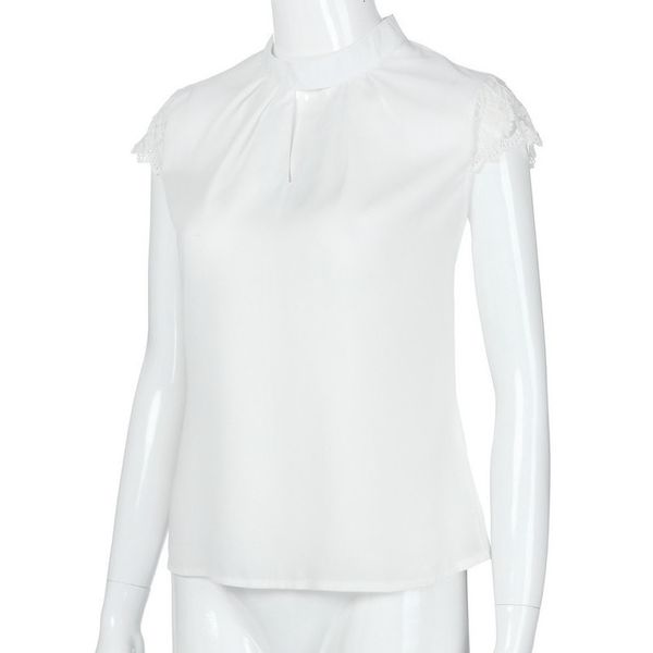 women blouses summer casual hollow chiffon short sleeve splice lace blouse blusas mujer de plus size 3xl 121, White
women blouses summer casual hollow chiffon short sleeve splice lace blouse blusas mujer de plus size 3xl 121, White