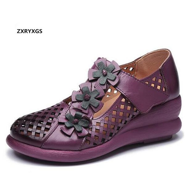 zxryxgs cowhide hollow summer women's sandals 2020 new classic flowers women shoes fashion sandals comfort wedges, Black
zxryxgs cowhide hollow summer women's sandals 2020 new classic flowers women shoes fashion sandals comfort wedges, Black