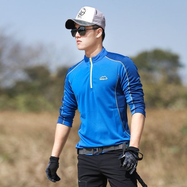 5n1bm outdoor quick-drying clothes men's long sleeve t-shirt t-shirt stand collar loose large size quick-drying clothes sports mountain, Gray;blue
5n1bm outdoor quick-drying clothes men's long sleeve t-shirt t-shirt stand collar loose large size quick-drying clothes sports mountain, Gray;blue