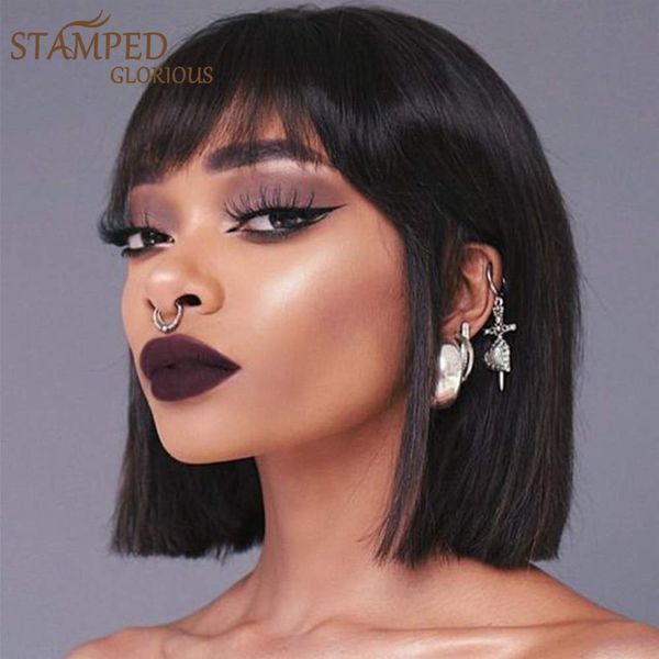 straight hair wig peruvian bob wig 13*4 lace front human hair wigs for black women preplucked with baby hair remy wig, Black;brown
straight hair wig peruvian bob wig 13*4 lace front human hair wigs for black women preplucked with baby hair remy wig, Black;brown
