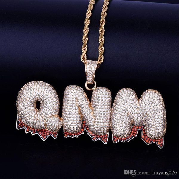 пользовательское имя red капельное bubble letters подвески ожерелья мужская циркон hip hop ювелирные изделия с 4мм золото серебро теннисной
пользовательское имя red капельное bubble letters подвески ожерелья мужская циркон hip hop ювелирные изделия с 4мм золото серебро теннисной