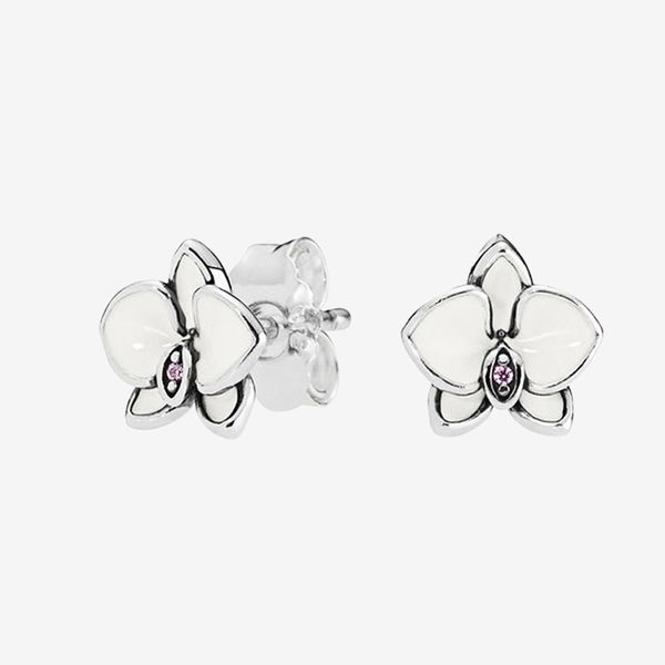 authentic 925 sterling silver stud earrings beautiful women gift for pandora white magnolia flower earring with original box sets, Golden;silver
authentic 925 sterling silver stud earrings beautiful women gift for pandora white magnolia flower earring with original box sets, Golden;silver