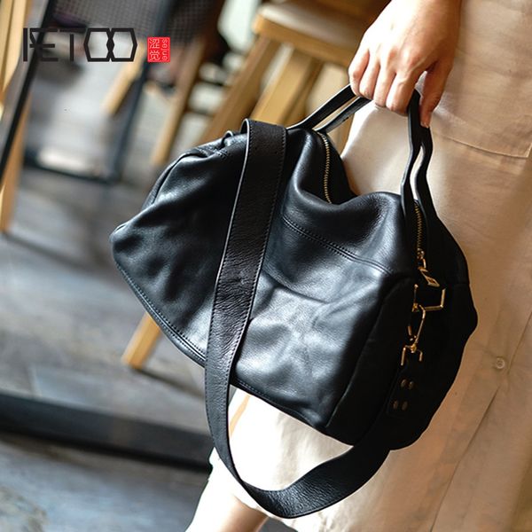 aetoo new simple wide shoulder leading layer cowhide shoulder bag, leather portable casual commuter bag t200727
aetoo new simple wide shoulder leading layer cowhide shoulder bag, leather portable casual commuter bag t200727