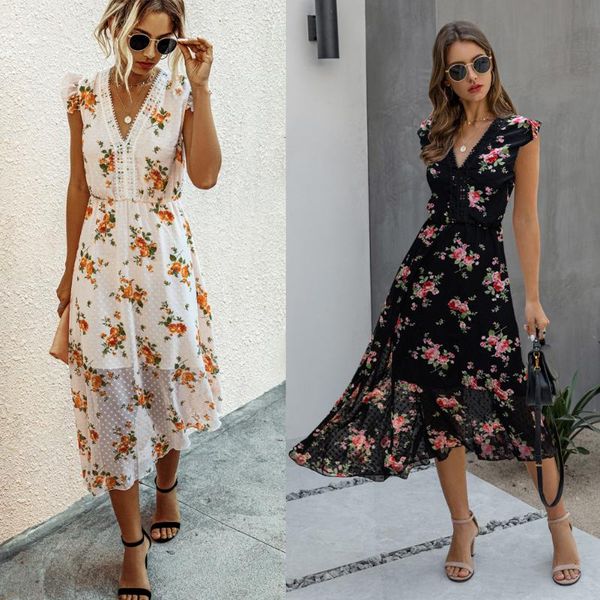 vintage floral maxi dresses elegant beach sash v neck split print tunic long summer boho dress women vestidos, Black;gray
vintage floral maxi dresses elegant beach sash v neck split print tunic long summer boho dress women vestidos, Black;gray