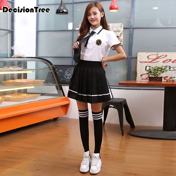 2020 jk japanese school sailor uniform fashion school class navy sailor uniforms for cosplay girls suit 3pcs / set, White
2020 jk japanese school sailor uniform fashion school class navy sailor uniforms for cosplay girls suit 3pcs / set, White