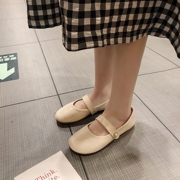2020 spring new single shoes women flat bottom mary jane shoes flat heel wild korean version of the peas, Black
2020 spring new single shoes women flat bottom mary jane shoes flat heel wild korean version of the peas, Black