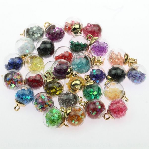 hair accessories small accessories 12mm/16mm flash powder star piece glass diy diy ball pendant crystal ball pendant, Silver
hair accessories small accessories 12mm/16mm flash powder star piece glass diy diy ball pendant crystal ball pendant, Silver