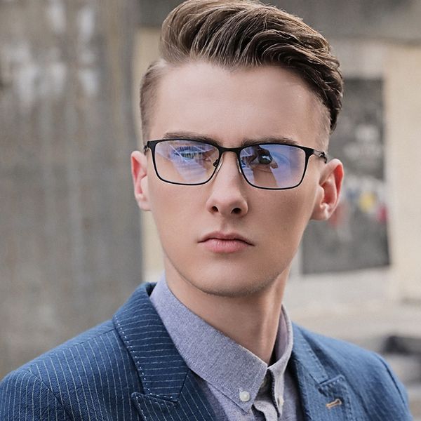 new plain men's 5927 fashion men's metal blue-proof glasses half-frame glasses frame, Silver
new plain men's 5927 fashion men's metal blue-proof glasses half-frame glasses frame, Silver
