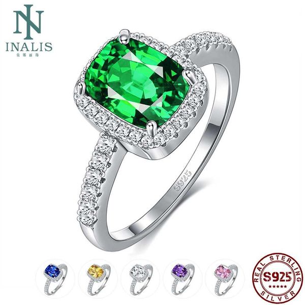 inalis 6 colors real sterling silver 925 jewelry emerald gemstone rings for women new fashion wedding party ring with 5a zircon
inalis 6 colors real sterling silver 925 jewelry emerald gemstone rings for women new fashion wedding party ring with 5a zircon
