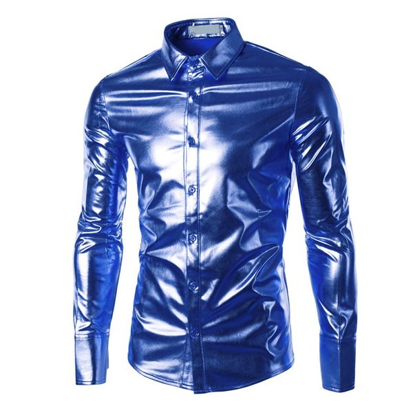 feitong 2019 men shirts men's new painted long-sleeved shirts with bright surface coating fashion shirt sale, Black;brown
feitong 2019 men shirts men's new painted long-sleeved shirts with bright surface coating fashion shirt sale, Black;brown