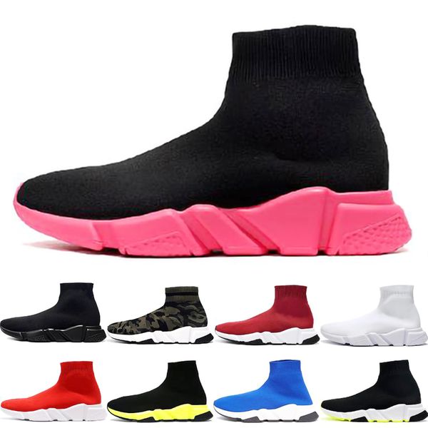 with box designer socks speed trainers knit paris sock shoe sock knit triple s boots trainers runner sneakers size 36-45 men women c19
with box designer socks speed trainers knit paris sock shoe sock knit triple s boots trainers runner sneakers size 36-45 men women c19