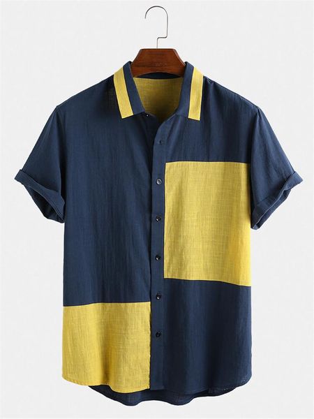 однобортный printed мужские рубашки с коротким рукавом свободные homme tops лета mens конструктора вскользь рубашки лоскутная цвета, White;black
однобортный printed мужские рубашки с коротким рукавом свободные homme tops лета mens конструктора вскользь рубашки лоскутная цвета, White;black