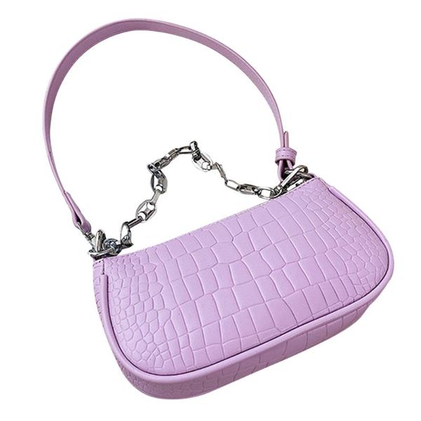 women baguette bag small fashion retro single shoulder handbag with chain casual crocodile pattern street pu leather underarm
women baguette bag small fashion retro single shoulder handbag with chain casual crocodile pattern street pu leather underarm