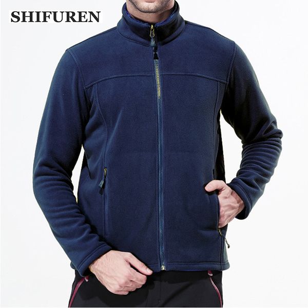 shifuren winter warm men fleece hiking jacket long sleeve thermal outdoor climbing fishing trekking camping jackets and coats, Blue;black
shifuren winter warm men fleece hiking jacket long sleeve thermal outdoor climbing fishing trekking camping jackets and coats, Blue;black